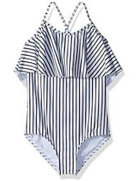 Black And White Striped One Piece Bathing Suit Pin On Swimsuits