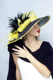 Statement Derby Hat Kentucky Derby Hat Royal Ascot Hat Etsy Royal Ascot Hats Kentucky Derby Hat Derby Hats