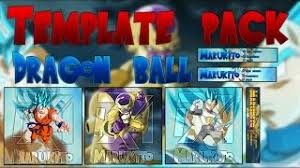 Check out this fantastic collection of youtube banner wallpapers, with 42 youtube banner background images for your desktop, phone or tablet. Template Pack Logo Et Banniere Dragon Ball Z Fukkatsu No F Goku Vegeta Golden Frieza Youtube