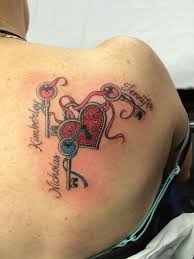 Heart and key picture design: 20 Charming Key Tattoo Ideas For Women Styleoholic