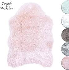 Amazon De Lammfell Teppich Pastell Rose Rosa Kunstfell Schaffell Imitat Wohnzimmer Schlafzimmer Teppich Wolke Teppich Pastell Teppich
