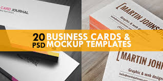 It is highly customizable and you can change text, fonts, colours and so on. 20 Free Business Cards Mockup Psd Templates Graphicsfuel