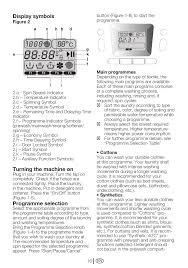 Maybe you would like to learn more about one of these? Display Symbols Turning The Machine On Programme Selection Beko Wme 8227 W User Manual Page 16 40