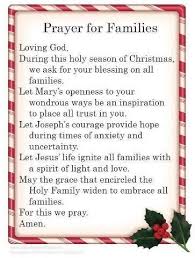 Christmas Prayer For Family Prayer For Families Sayings Prayer For Family Christmas Prayer Christmas Poems
