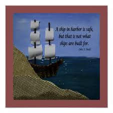 Image result for ship in the harbor is safe