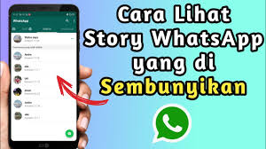 Cara Melihat Story Wa Yang Disembunyikan Dari Kita Youtube