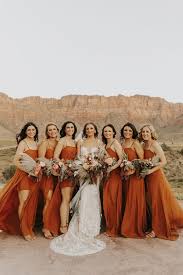 Qualified Wedding Decor Download The Infographic Orange Bridesmaid Dresses Wedding Bridesmaid Dresses Bridesmaid