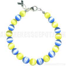 A psychological response among — 2018; Down Syndrome Cat Eye Beads Sterling Silver Bracelet