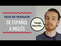 Como Puedo Dejar De Pensar En Espanol Cuando Quiero Hablar Otro Idioma Youtube Ingles Americano Aprender Ingles Y Idiomas