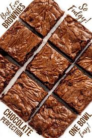 This Really Is The Best Brownie Recipe Ever These Homemade Brownies Are The Perfect Chewy Fudge Squares Of Chocolat Best Brownie Recipe Best Brownies Desserts