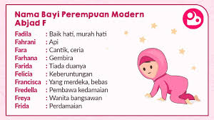 Klik untuk melihat senarai nama anak lelaki namamaksudibadahibadah, amal yang diredhai allah ibnahanak perempuan ibrisimsutera ibrizemas murni ibrohpengajaran ibtihajkesenangan, 700 Nama Bayi Perempuan Modern Bermakna Indah Posbunda