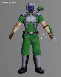 It would be cool if we got a Doom 64 skin. Here's hoping! [OC] : rDoom