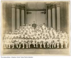 View a detailed profile of the structure 229682 including further data and the central spire on the west front of st. Communion Portrait St Peter S Catholic Church Fort Wayne Indiana 1938 Group Communion Portrait At St Peter S Catholic Church In Fort Wayne Located In The Second Row 6th From The Left Is
