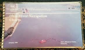 Ohio River Navigation Charts Foster Ky To Cairo Il 1969