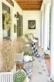 Black And White Fall Porch Decor Ideas Black White Fall Porch Fall Outdoor Decor Fall Porch Fall Decorations Porch