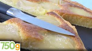 Recette De Tarte Amandine Aux Poires Rapide 750g Youtube