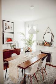 Dining Room Makeover Reveal In 2020 Apartment Dining Room Dining Room Makeover Boho Dining Room