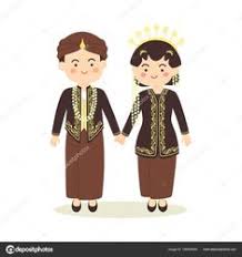 Berbagai macam gambar rumah di indonesia. 16 Ide Pakaian Adat Kartun Gambar Pengantin Pakaian