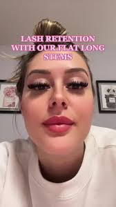 Improve Lash Retention with Flat Long Stems