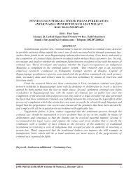 Contoh surat perjanjian damai perkelahian antar pemuda. Https Media Neliti Com Media Publications 184238 Id None Pdf