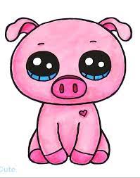 Mi Chanchito Dibujos Kawaii Faciles Dibujos Kawaii Dibujos Kawaii De Animales
