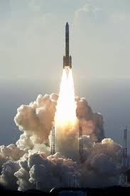 Rocket engine exhaust is formed entirely from propellant carried within the rocket. Uae S Mars Orbiter Successfully Launched By Mitsubishi Rocket