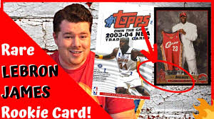 We did not find results for: Hunting For Rare Lebron James Rookie Card 2003 04 Topps S2 E43 Youtube
