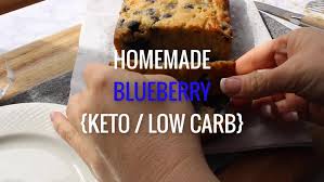 Easy Homemade Keto Blueberry Bread Low Carb Friendly