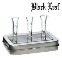 filtre en verre pour cigarette - black leaf - planete ...