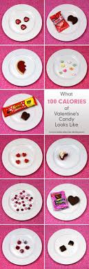 100 Calorie Portions Of Valentine S Candy 100 Calories Valentine Candy Valentines Day Treats