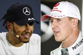 A stellar formula one career. Michael Schumacher And Lewis Hamilton In Numbers