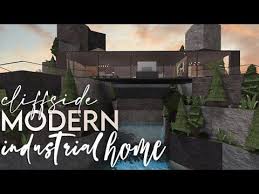 Bloxburg Cliffside Hanging Modern Industrial Home 100k 160k No Large Plot House Build Yout Industrial House Home Building Design Tiny House Bedroom Da_pastellady tysm for the build request/idea! large plot house build
