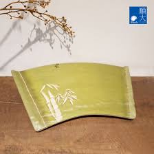 China Tableware Matt Surface Green Bamboo Durable Safe