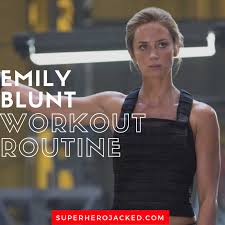 <p>emily blunt has a physique that is sure to get many envious looks. Emily Blunt Workout And Diet Plan Updated Mary Poppins Meets Sicario