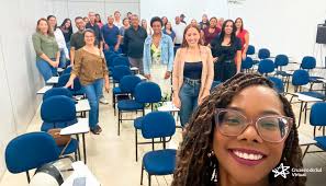 REPOST DE UM ENCONTRO QUE TOCOU CORAÇÕES 💙 No Polo Guariba, o workshop  “Saúde Mental no Trabalho” foi mais do que uma atividade acadêmica, foi um  verdadeiro convite à pausa, à reflexão