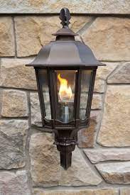 Wall Mounted Straight Open Flame Bavarian Lamps Welcome Guests To This Home In A Unique Way American Gas Gas Lanterns Gas Lamp