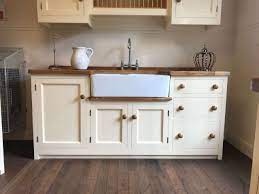 Designed and made by one of europe's leading manufacturers of carpenters and kitchen fitters jigs rout recesses into worktops for single or double belfast sinks. Sink Unit With Three Drawers And Full Height Door And 800mm Double Belfast Sink Murdoch Troon