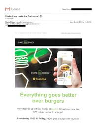 Grab the latest working shake shack coupons, discount codes and promos. Mail That Fails Shake Shack Offer With Bumble Deets