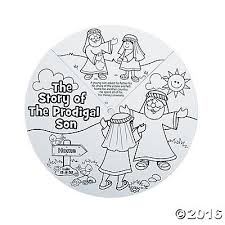 Color Your Own Prodigal Son Wheels Bible Crafts Prodigal Son Bible School Crafts