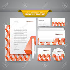 Personalize it with photos & text or purchase as is! Complete Set Of Business Stationery Templates Such As Letterhead Envelope Business Card Etc With Colourful And Impressive Brand Identity Royalty Free Cliparts Vectors And Stock Illustration Image 26051136