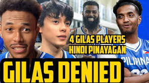 GILAS HINDI PINAYAGAN SI ABUEVA ROMEO PERKINS AT TAUTUAA NA MAGLARO SA  ASIAN GAMES