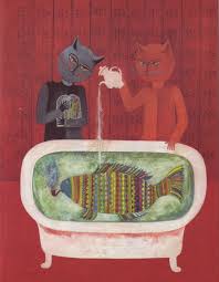 Forgotten Illustrator Viera Gergel Ova 1 50 Watts Art Illustration Fish Art