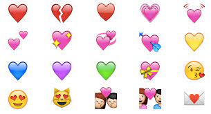 For instance, a red heart means pure love. Twitter à¤ªà¤° Heart Emoji All The Heart Emoji Symbols To Copy And Paste From Http T Co 0vl2bnweio Http T Co Rtrkrdryca