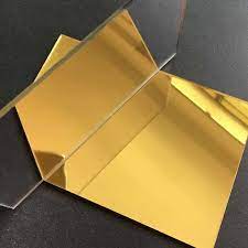Laminated (safety) colored architectural mirror. 20pcs Lot 300x200x3mm Acrylic Gold Mirror Square Sheet Plastic Pier Glass Hotel Decorative Lens Not Easy To Broken Pier Glass Mirror Plastic Sheetacrylic Sheet Mirror Aliexpress