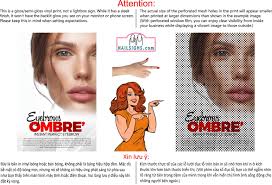 Red Ombre Permanent Vinyl