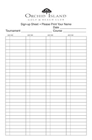 The table will expand automatically when you add a new row. Custom Designed And Personalized Printed Golf Score Sheets