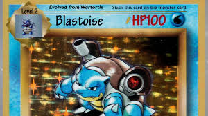 Rare blastoise pokémon promo card sells for $360,000. Extremely Rare Blastoise Pokemon Card Sells For 360 000 At Auction