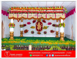 Pelli Mandapalu At Affordable Price Team Events And Advertising Management Kakinada Rajahmundry Ama In 2020 Event Advertising Marriage Decoration Flower Decorations