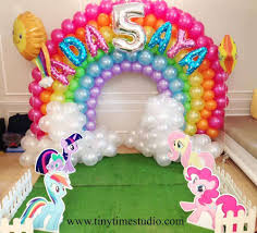 My Little Pony Birthday Party Ideas Photo 2 Of 9 Catch My Party My Little Pony Birthday Little Pony Party Pony Birthday