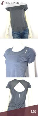 Reebok Breathable Training Shirt Charcoal Heather Training Shirts Reebok Women Shopping
